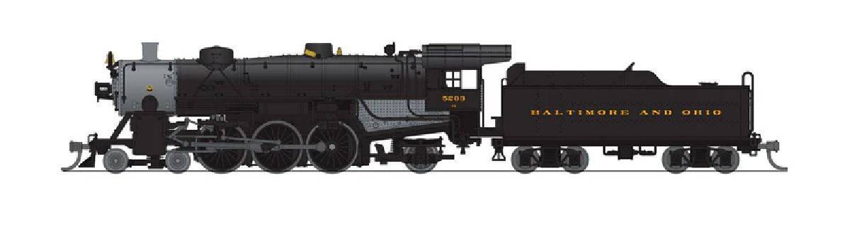 N USRA Light Pacific 4-6-2 B&O 5200 P4 Sound/DC/DCC