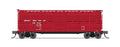 N 40' Wood Stock Car GN 56375 Red w/ White Hog Sounds