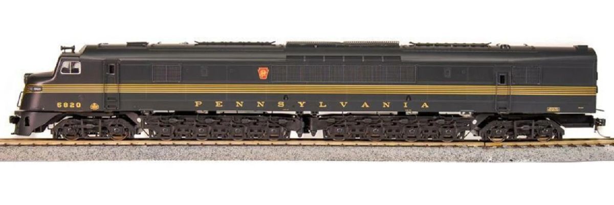 HO Centipede Diesel PRR #5820 A2 Unit w/o Antennae/5-stripe