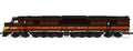 HO Centipede Diesel NdeM #6401/dk.grnorg&yel/DCC