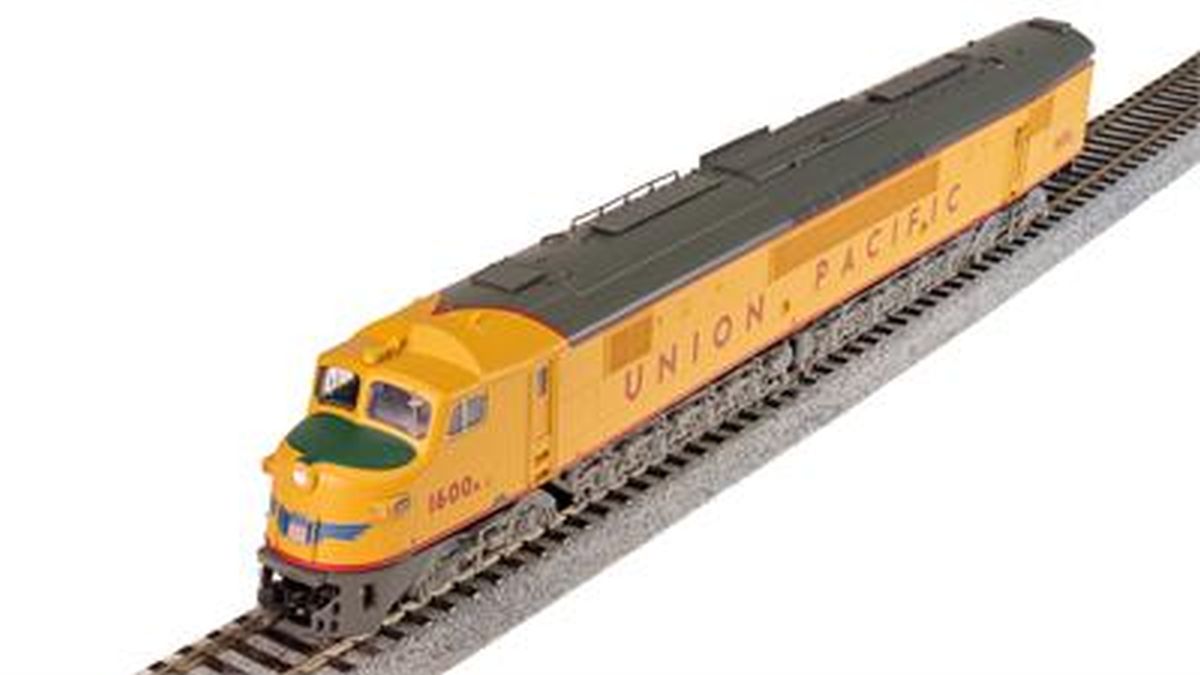 HO P4 Centipede A-A Diesels UP #998/999/yel&gry DC/DCC/Sound