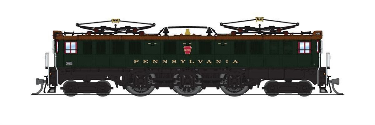 N P4 PRR P5a Boxcab Electric #4707/Frt.Type DC/DCC