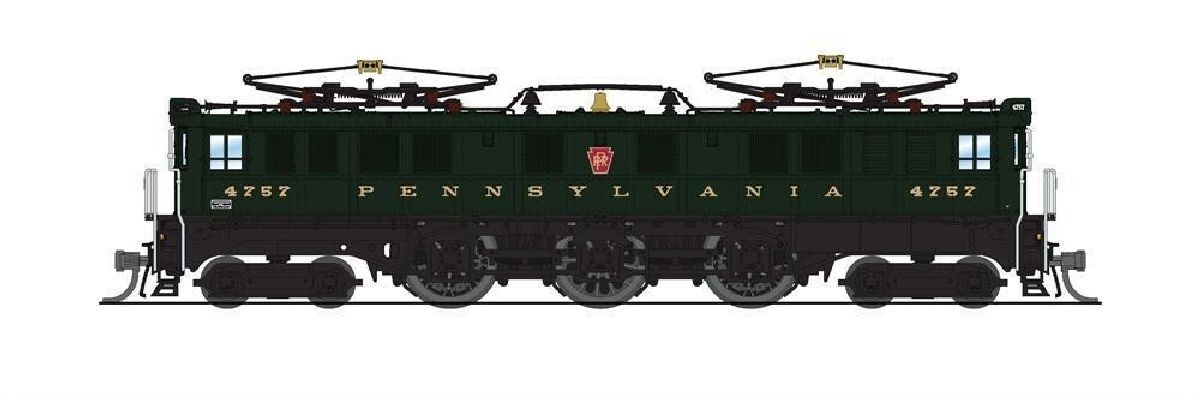 N P4 PRR P5a Boxcab Electric #4757/Frt.Type DC/DCC