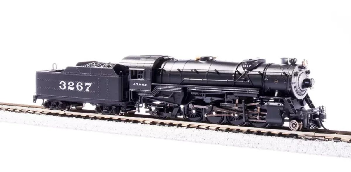 N P4 USRA Hvy.Mikado Steam Loco SF #3272/DC/DCC