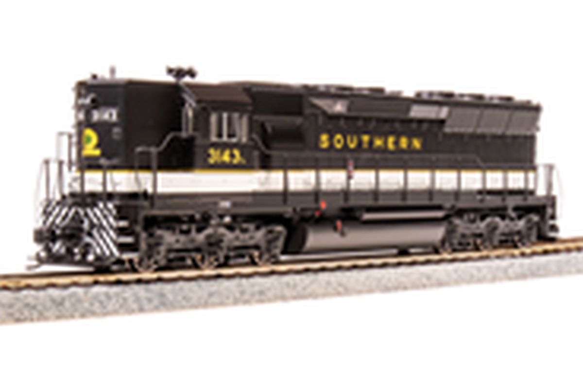 HO P4 SD45 Diesel SOU #3128/blkwhtgold DC/DCC Sound