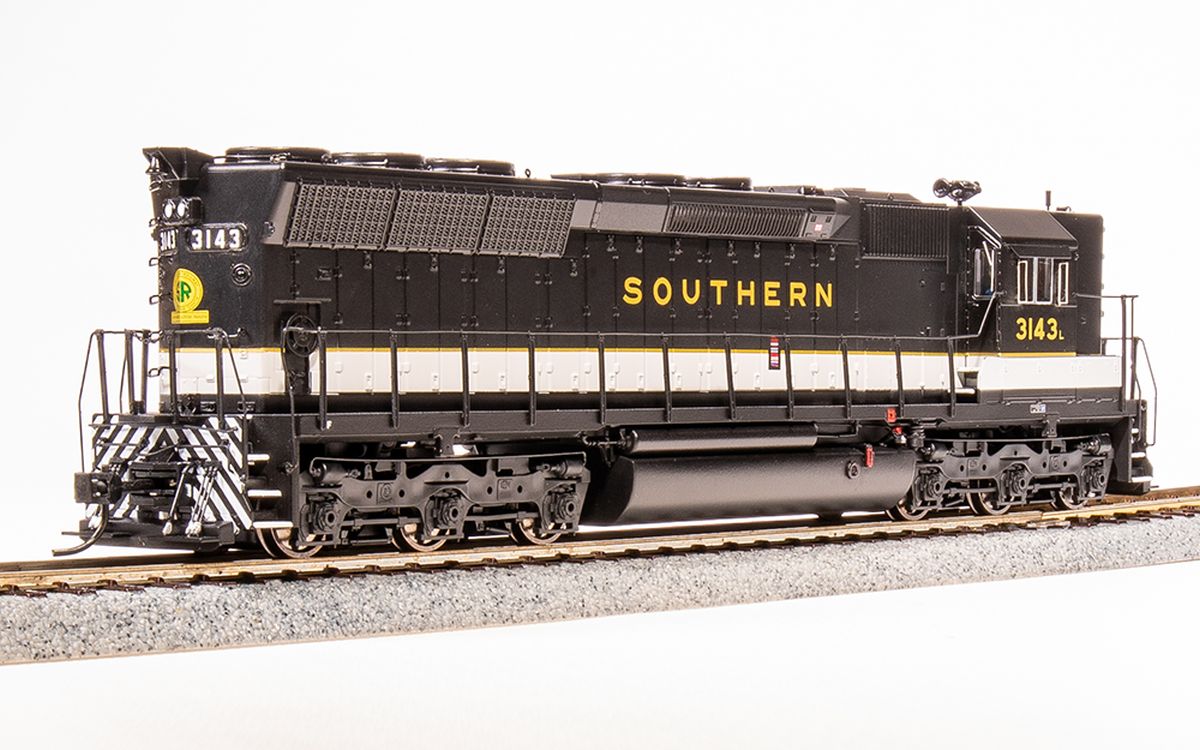 HO P4 SD45 Diesel SOU #3143/blk wht gld DC/DCC