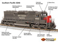 HO P4 SD45 Diesel SP #8955/Bloody Nose DC/DCC Sound