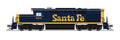 N P4 Alco RSD-15 Diesel SF #829/blu&yel DC/DCC Sound