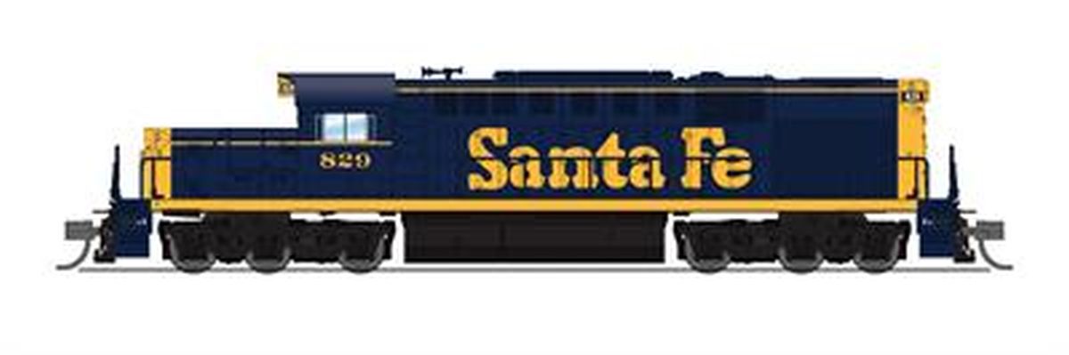 N P4 Alco RSD-15 Diesel SF #829/blu&yel DC/DCC Sound