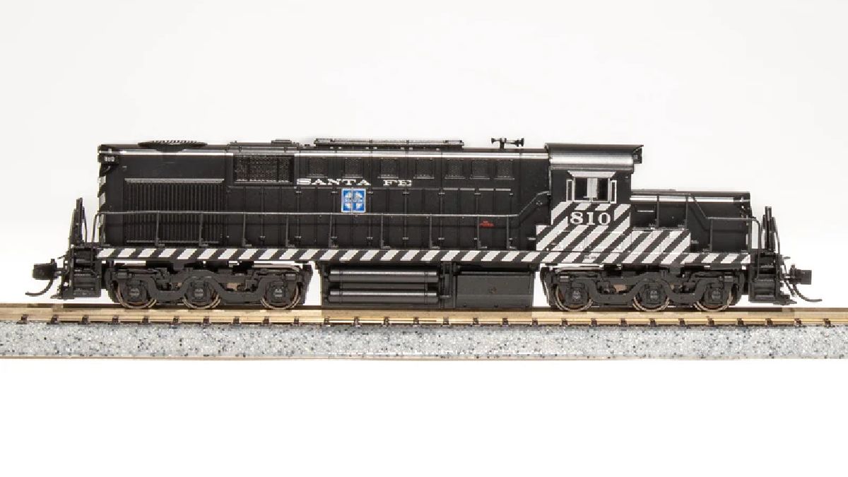 N P4 Alco RSD-15 Diesel SF #806/Zebra Stripe DC/DCC Sound