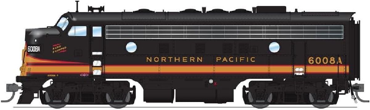 HO P4 F3A Diesel NP #6008D/Pine Tree Scheme DC/DCC Sound