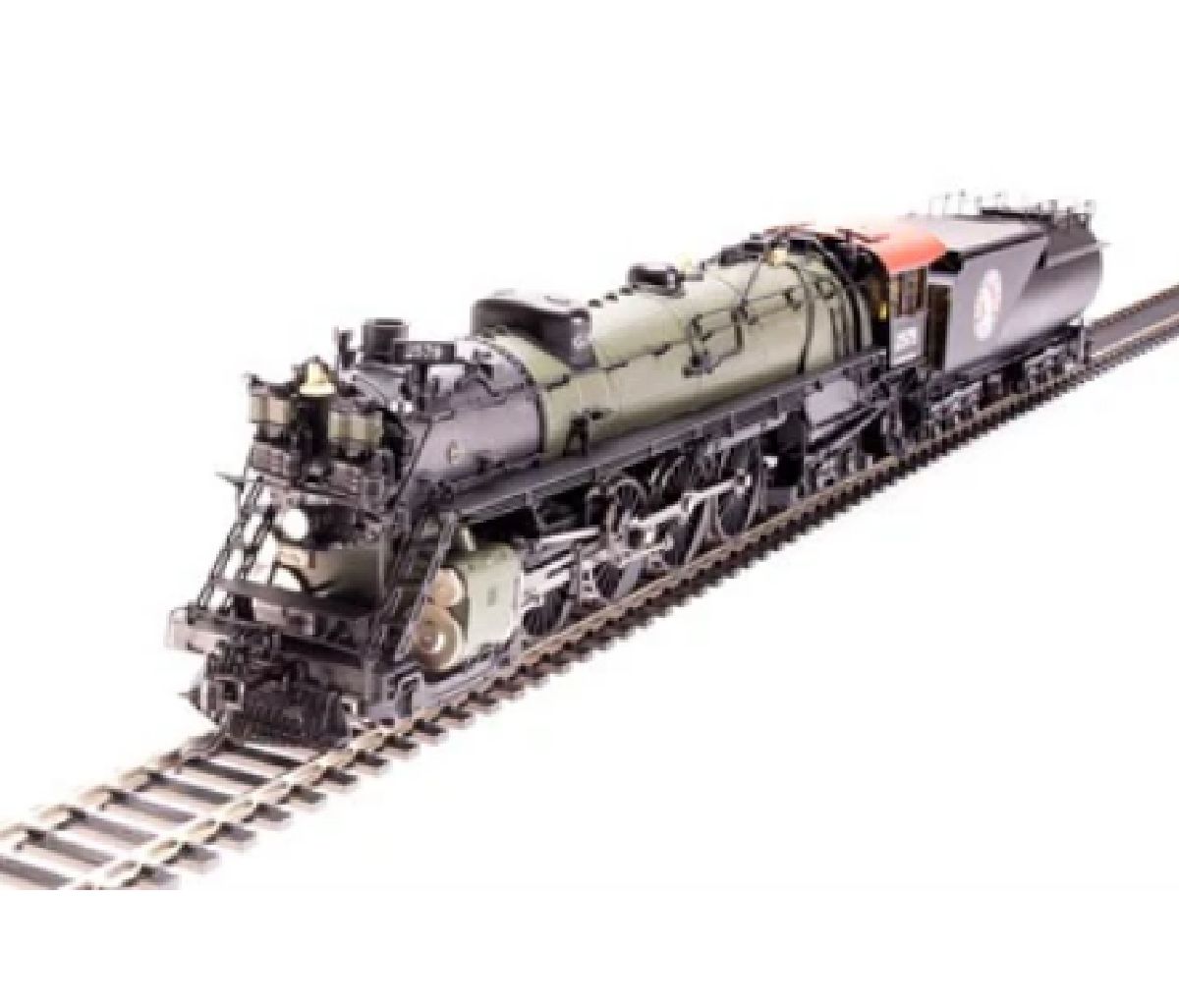 HO HY GN S-2 4-8-4 #2576 Steam Loco/grn DC/DCC Smoke