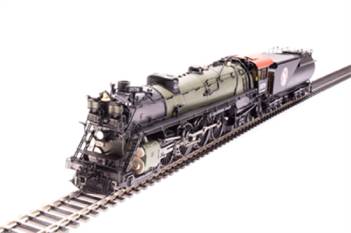 HO HY GN S-2 4-8-4 #2583 Steam Loco/grn DC/DCC Smoke