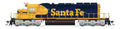 HO P4 SD40-2 Diesel SF #5056/Yellow Bonnet DC/DCC