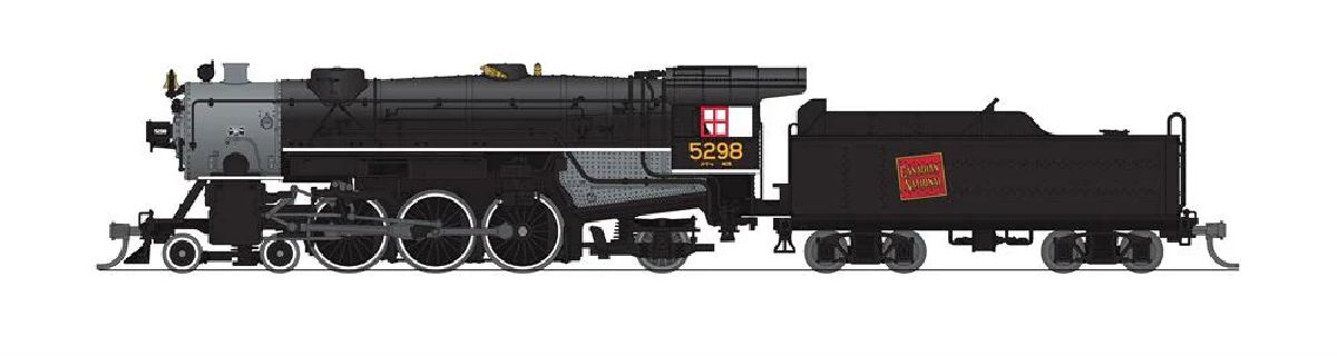 N P4 Hvy.Pacific 4-6-2 Steam Loco CN #5298 DC/DCC