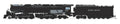 N P4 UP 4-6-6-4 Challenger Steam Loco #3714/blk DC/DCC So