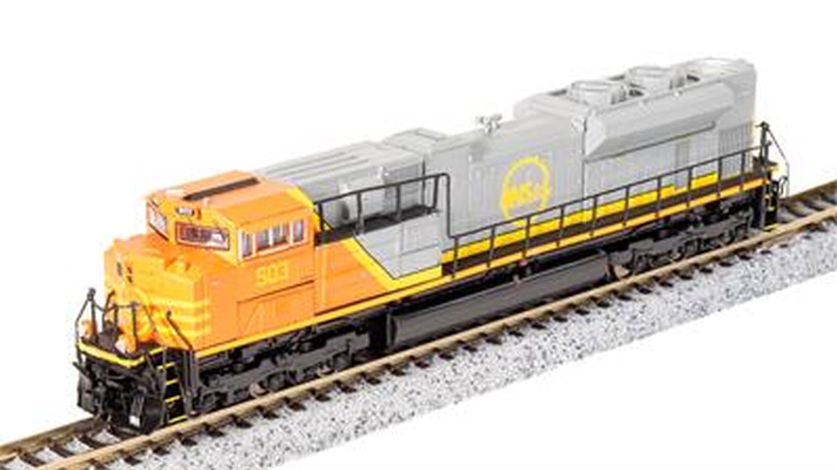 N P4 SD70ACe Diesel QNS&L #503/org&gry DC/DCC Sound