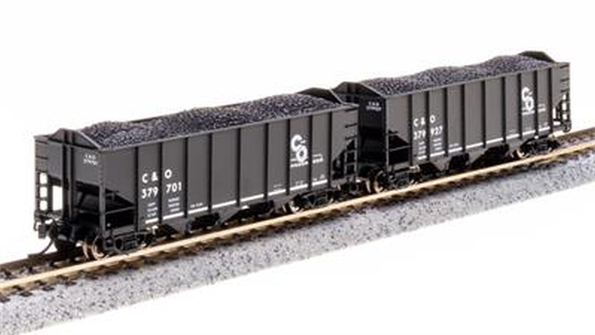 N H2a 3-Bay Hopper 2pk B C&O