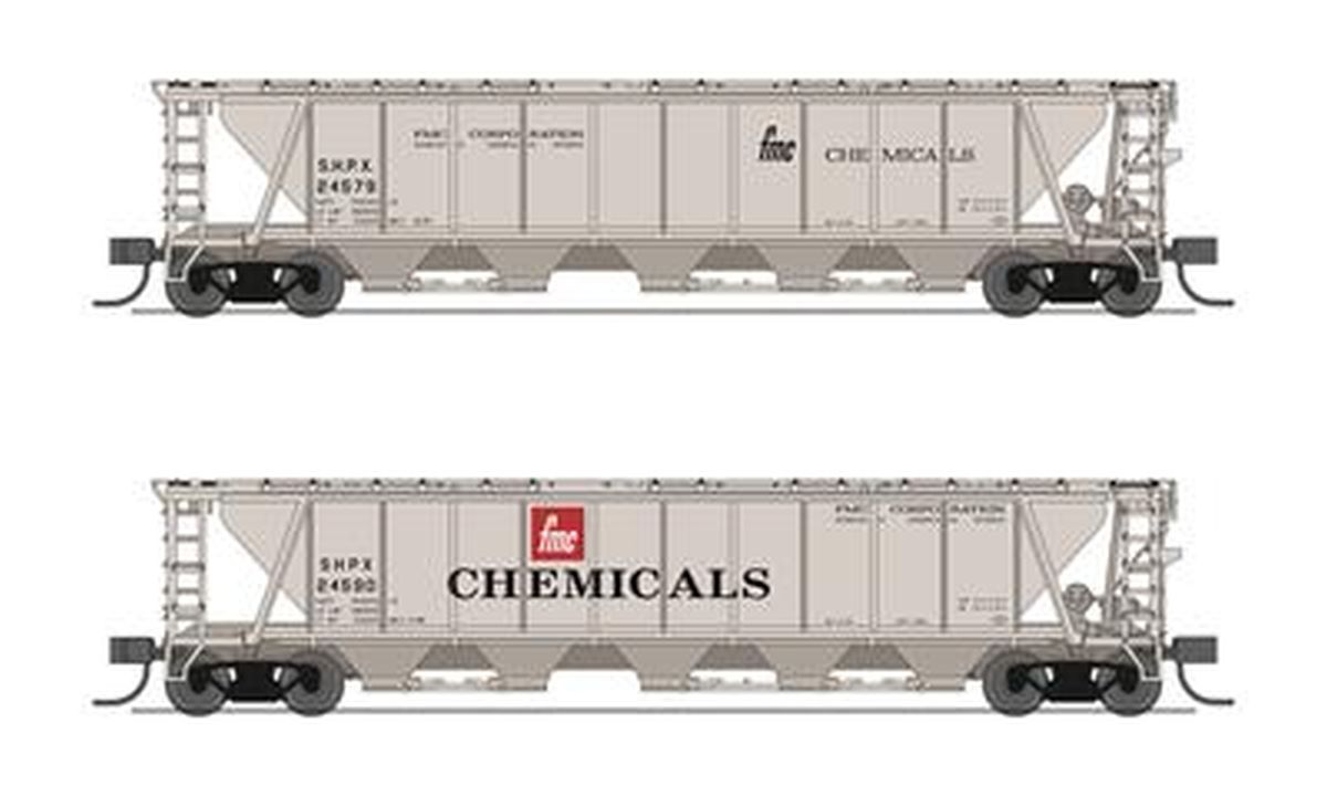 N H32 Covered Hopper 2pk FMC Chemicals Variety