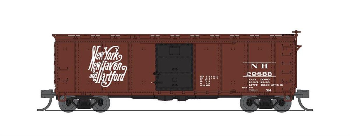 N USRA 40' Steel Boxcar pk NH