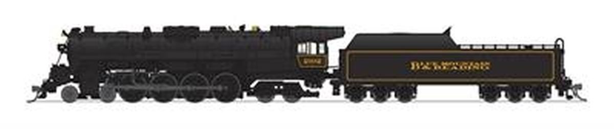 N P4 RDG T-1 4-8-4 Steam Loco Blue Mountain & RDG #2102/ DC