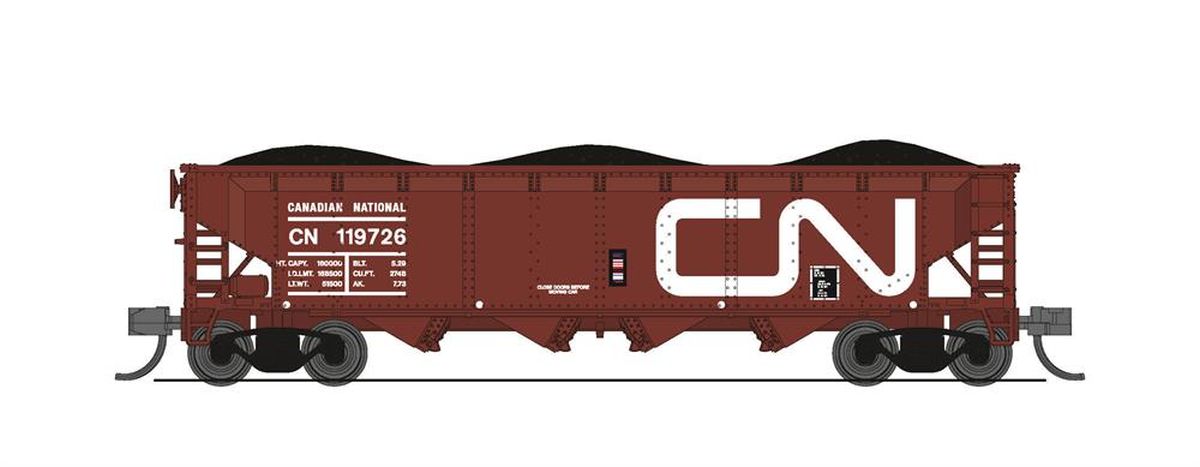 N ARA 70t Quad Hopper 4pk CN/Fantasy Paint Scheme
