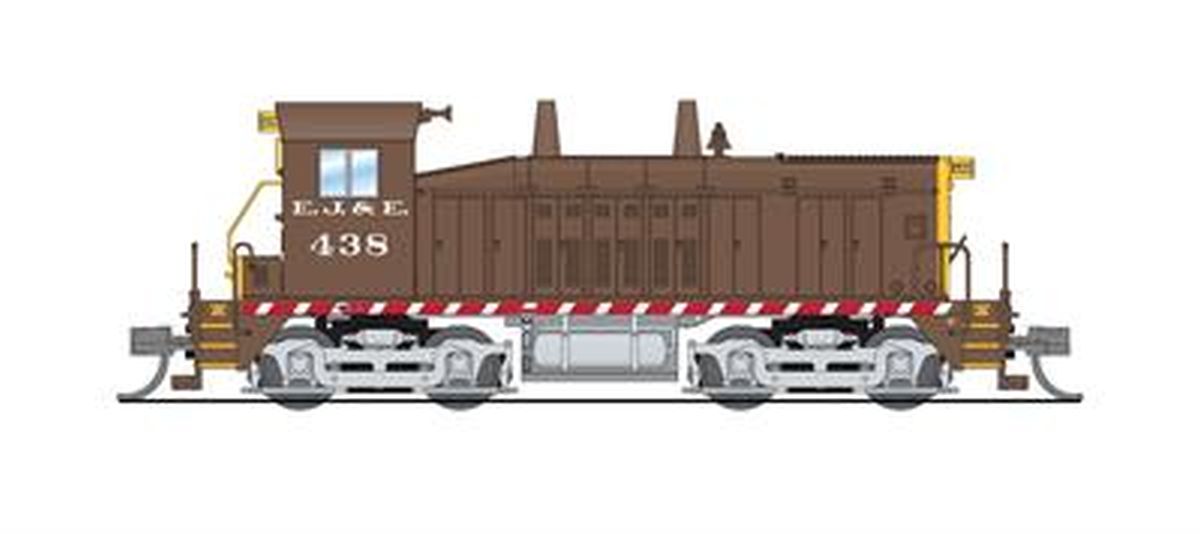 N NW2 Diesel EJ&E #438/brw&yel DC/DCC Sound