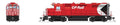 HO P4 GP35 Diesel CP #5004/Red Multimark DC/DCC Sound
