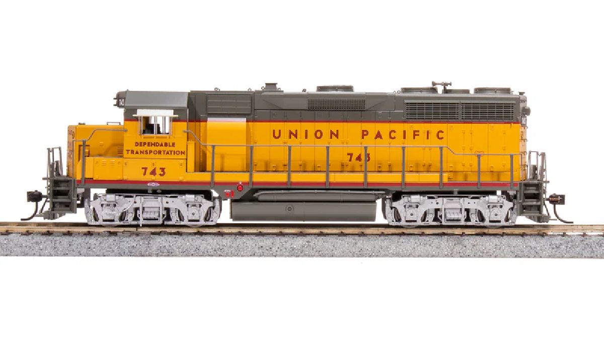 HO P4 GP35 Diesel UP #743/Dependable Transportation DC/DCC S