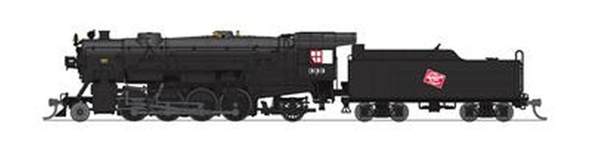 N USRA Hvy.Mikado Steam Loco Milw #333 DC/DCC Sound