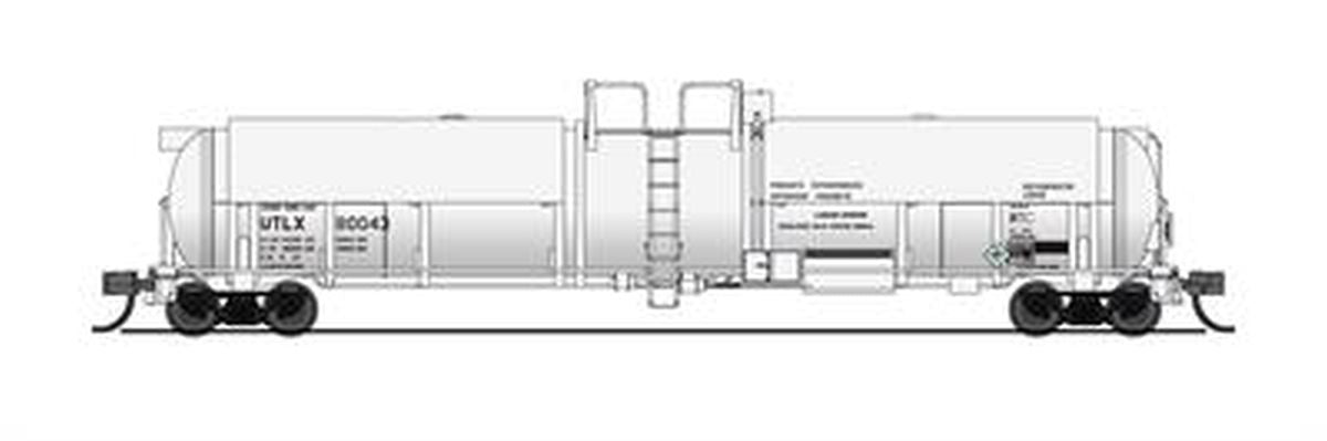 N Cryogenic Tank Car UTLX/wht