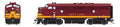 HO P4 F3A Diesel Soo #202B/maroon&gold DC/DCC Sound