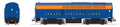 HO BF-16 Sharknose B Diesel CNJ #S/blu&org DCC Ready