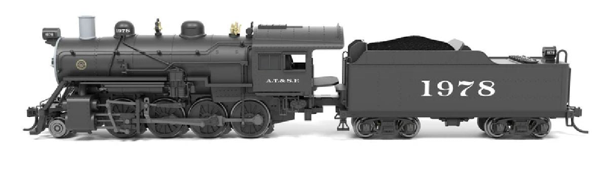 N 2-8-0 Consolidation ATSF P4 Sound/DC/DCC w/ Smoke