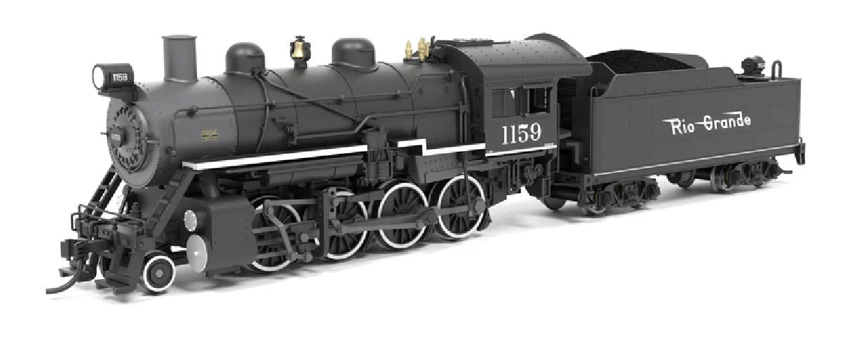 N 2-8-0 Consolidation DRGW P4 Sound/DC/DCC w/ Smoke