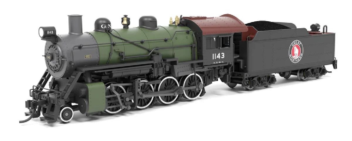N 2-8-0 Consolidation GN P4 Sound/DC/DCC w/ Smoke