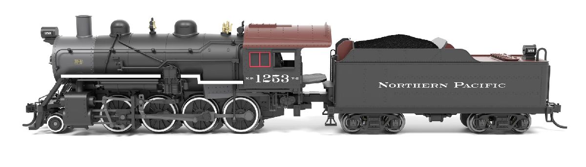N 2-8-0 Consolidation NP P4 Sound/DC/DCC w/ Smoke