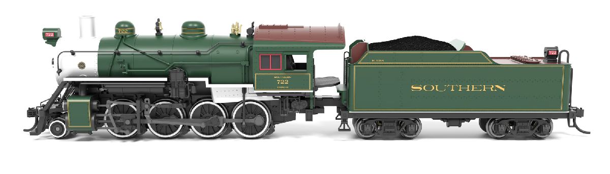 N 2-8-0 Consolidation SOU 722 P4 Sound/DC/DCC w/ Smoke