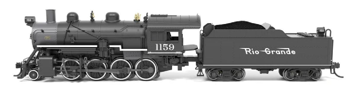 N 2-8-0 Consolidation DRGW No-Sound / DCC-Ready