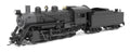 N 2-8-0 Consolidation Unlettered No-Sound / DCC-Ready