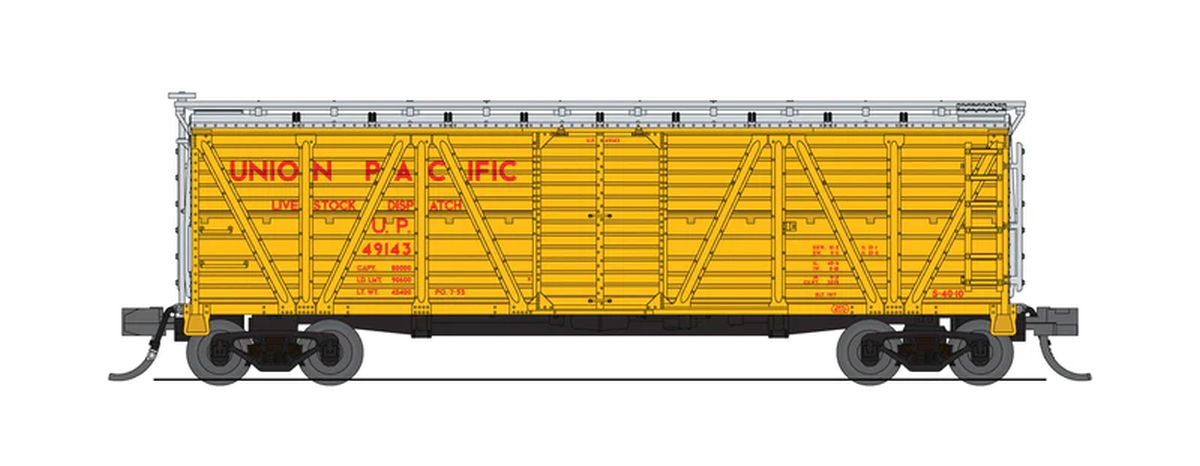 N P4 Stock Car UP #49340/Mule Sounds