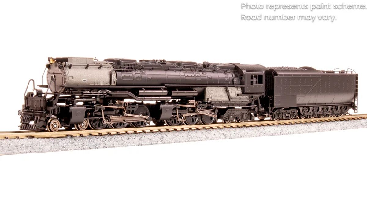 N UP 4-6-6-4 Challenger Steam Loco Unlttrd w/Coal Tender DCC