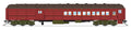 HO PRR 1930's Coach-Baggage Combine #5034