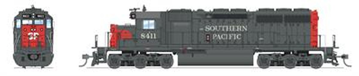 HO SD40-2 Diesel SP #8436/Bloody Nose DCC Ready