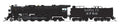 N P4 SF 4-8-4 Northeren Steam Loco #3759/In Service DC/DCC S