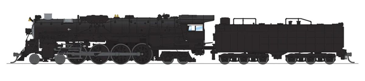 N P4 SF 4-8-4 Northeren Steam Loco Unlttrd DC/DCC Sound & Sm