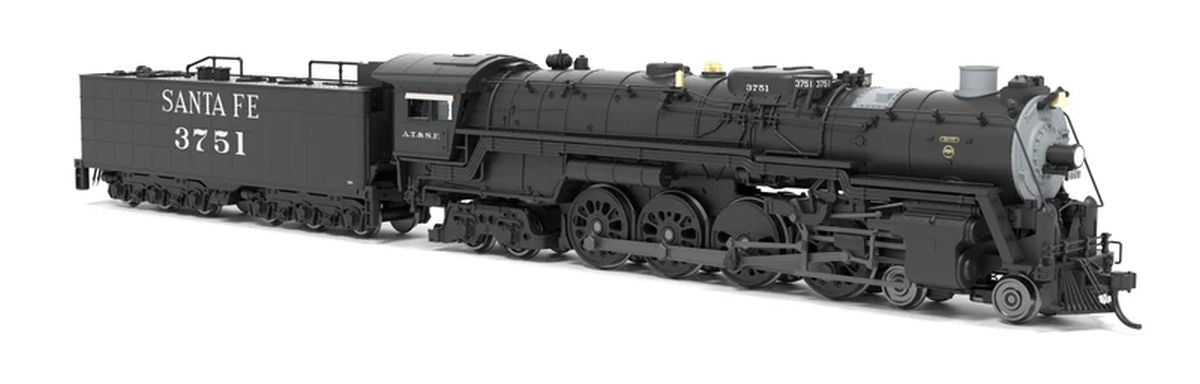 N SF 4-8-4 Northeren Steam Loco #3756/In Servive DCC REady