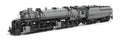 HO UP 2-8-8-0 Bullmoose Steam Loco #3510/gry DC/DCC Sound &