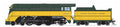 HO HY C&NW 4-6-2 Yellow Jacket #1617/1942 Scheme DC/DCC Soun