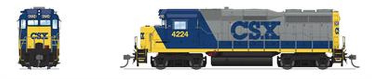 HO GP30 Diesel CSX #4224/YN2 DCC Ready